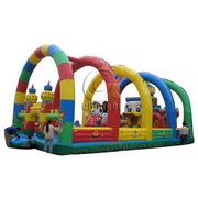 Disney inflatable amusement park